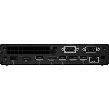 Ordinateur de bureau Lenovo ThinkCentre M80q 11DN0090US - Intel Core i7 10e génération i7-10700T Octa-core (8 cœurs) 2 GHz - 16 Go de RAM DDR4 SDRAM - 256 Go de SSD M.2 PCI Express NVMe x4 - Minuscule - Noir 11DN0090US