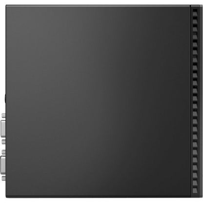 Ordinateur de bureau Lenovo ThinkCentre M80q 11DN0090US - Intel Core i7 10e génération i7-10700T Octa-core (8 cœurs) 2 GHz - 16 Go de RAM DDR4 SDRAM - 256 Go de SSD M.2 PCI Express NVMe x4 - Minuscule - Noir 11DN0090US