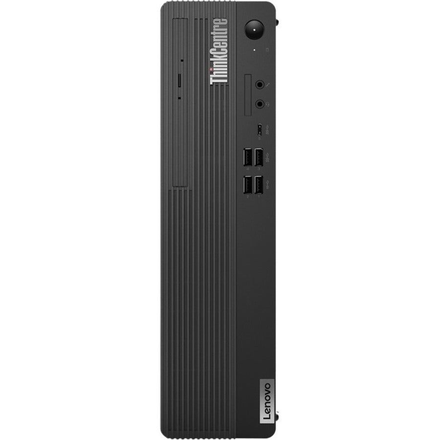 Lenovo ThinkCentre M70s Gen 3 11T8001JUS Desktop Computer - Intel Core i5 12th Gen i5-12400 Hexa-core (6 Core) 2.50 GHz - 8 GB RAM DDR4 SDRAM - 256 GB NVMe M.2 PCI Express PCI Express NVMe 4.0 x4 SSD - Small Form Factor - Black 11T8001JUS