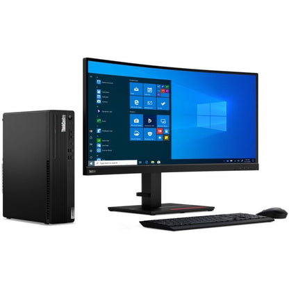 Ordinateur de bureau Lenovo ThinkCentre M75s Gen 2 11JB000KUS - AMD Ryzen 3 4350G Quad-core (4 cœurs) 3,80 GHz - 8 Go de RAM DDR4 SDRAM - SSD 256 Go - Petit format - Noir corbeau 11JB000KUS