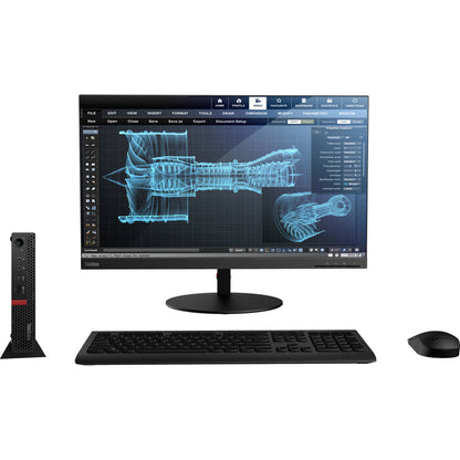 Lenovo ThinkStation P330 30CF003MUS Workstation - 1 x Intel Core i9 Octa-core (8 Core) i9-9900T 9th Gen 2.10 GHz - 16 GB DDR4 SDRAM RAM - 512 GB SSD - Tiny 30CF003MUS