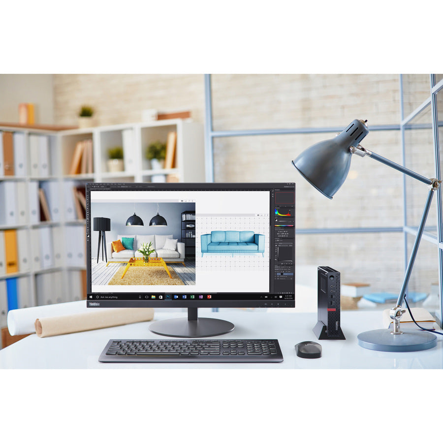 Lenovo ThinkStation P330 30CF003MUS Workstation - 1 x Intel Core i9 Octa-core (8 Core) i9-9900T 9th Gen 2.10 GHz - 16 GB DDR4 SDRAM RAM - 512 GB SSD - Tiny 30CF003MUS