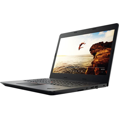 Ordinateur portable Lenovo ThinkPad E470 20H10038US 14" - 1366 x 768 - Intel Core i3 7e génération i3-7100U Dual-core (2 cœurs) 2,40 GHz - 4 Go de RAM totale - Disque dur 500 Go 20H10038US