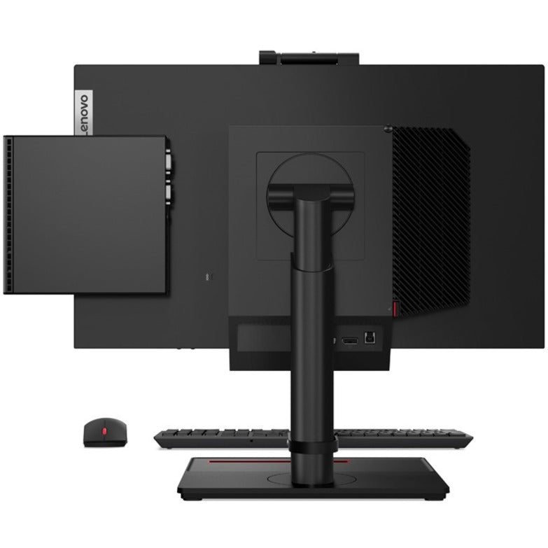 Ordinateur de bureau Lenovo ThinkCentre M75q Gen 2 11JN002MUS - AMD Ryzen 5 PRO 5650GE Hexa-core (6 cœurs) 3,40 GHz - 8 Go de RAM DDR4 SDRAM - 256 Go de SSD NVMe M.2 PCI Express - Minuscule - Noir 11JN002MUS