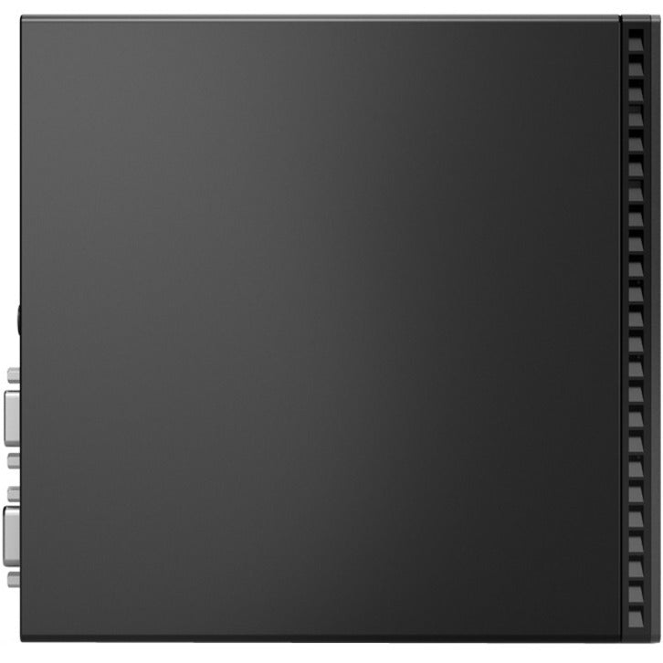 Ordinateur de bureau Lenovo ThinkCentre M75q Gen 2 11JN002MUS - AMD Ryzen 5 PRO 5650GE Hexa-core (6 cœurs) 3,40 GHz - 8 Go de RAM DDR4 SDRAM - 256 Go de SSD NVMe M.2 PCI Express - Minuscule - Noir 11JN002MUS