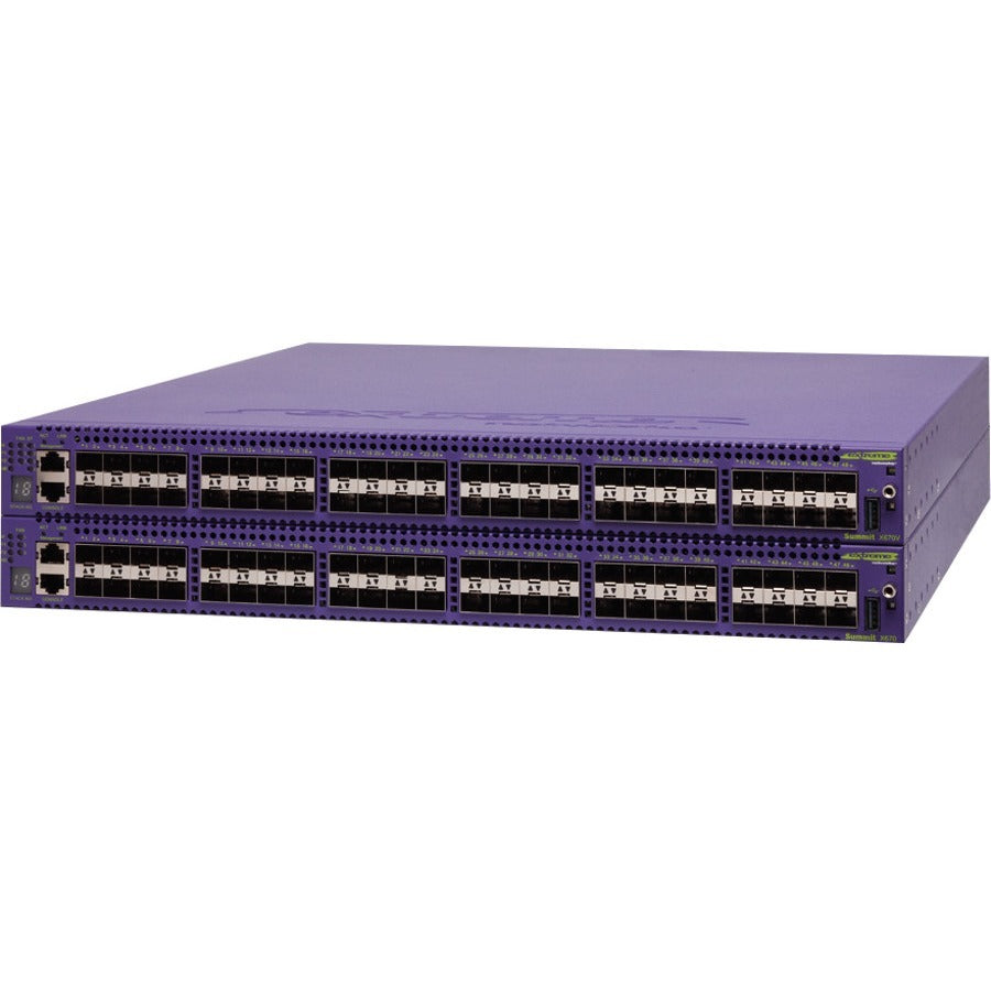 Commutateur Lenovo Extreme Networks Summit 10 Gig - Summit X670V-48t-BF-AC (17202) - 10 G Cuivre 4ZT0F22768
