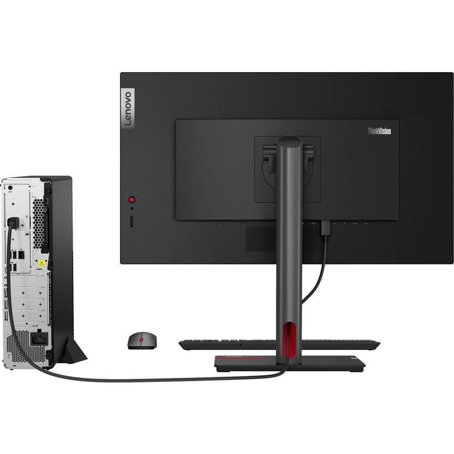 Ordinateur de bureau Lenovo ThinkCentre M70s Gen 3 11T8004BUS - Intel Core i5 12e génération i5-12400 Hexa-core (6 cœurs) 2,50 GHz - 16 Go de RAM DDR4 SDRAM - 256 Go de SSD M.2 PCI Express NVMe 4.0 x4 - Petit facteur de forme - Noir 11T8004BUS