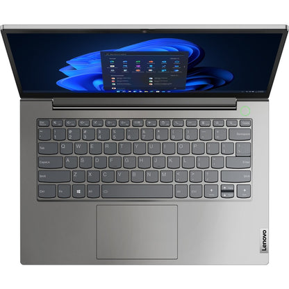 Ordinateur portable Lenovo ThinkBook 14 G4 IAP 21DH00E3US 14" - Full HD - 1920 x 1080 - Intel Core i5 12e génération i5-1235U Deca-core (10 cœurs) 1,30 GHz - 16 Go de RAM totale - 8 Go de mémoire embarquée - SSD 256 Go - Gris minéral 21DH00E3US