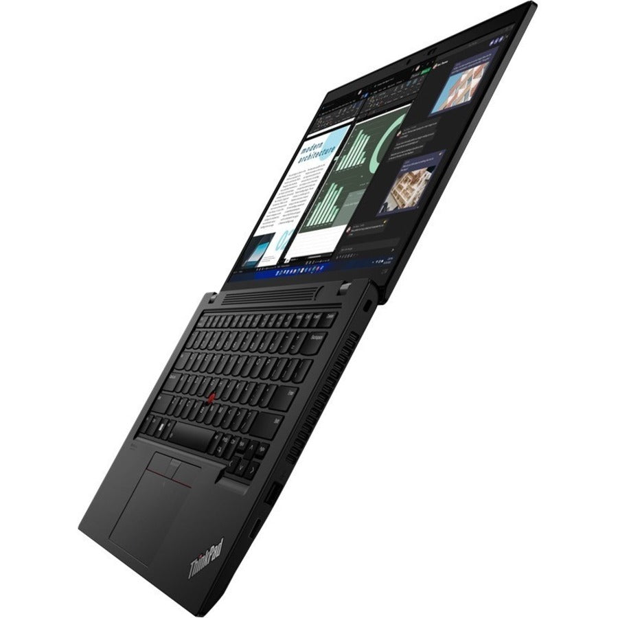 Ordinateur portable Lenovo ThinkPad L14 Gen 3 21C1004GUS 14" - Full HD - 1920 x 1080 - Intel Core i5 12e génération i5-1245U Deca-core (10 cœurs) - 8 Go de RAM totale - SSD 256 Go - Thunder Black 21C1004GUS