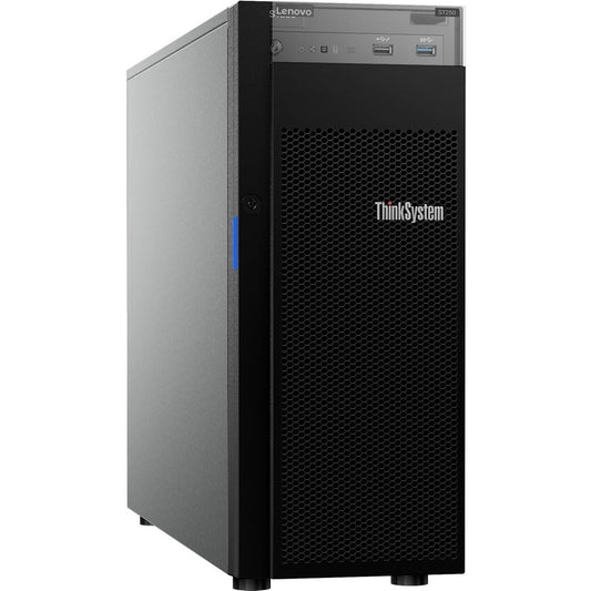Lenovo ThinkSystem ST250 7Y45A064NA 4U Tower Server - 1 x Intel Pentium G5400 3.70 GHz - 8 GB RAM - Serial ATA/600 Controller 7Y45A064NA