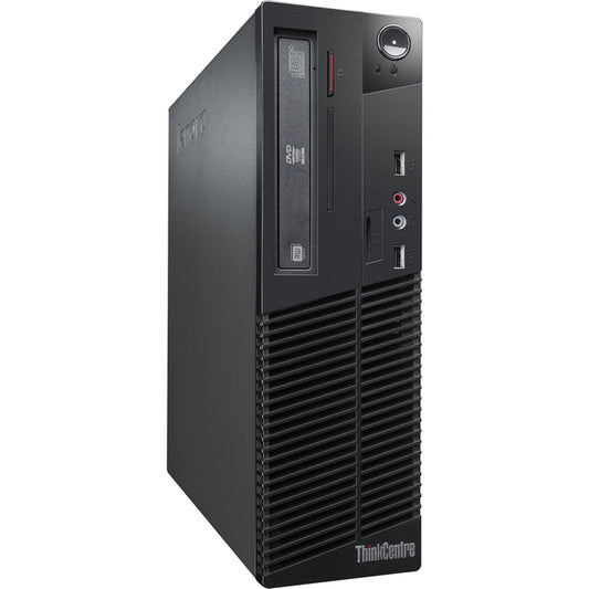 Ordinateur de bureau Lenovo ThinkCentre M72e 3664A5U - Intel Core i5 3e génération i5-3470 Quad-core (4 cœurs) 3,20 GHz - 4 Go de RAM DDR3 SDRAM - Disque dur 500 Go - Petit format - Noir professionnel 3664A5U