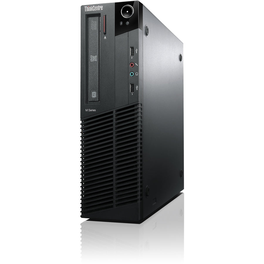 Ordinateur de bureau Lenovo ThinkCentre M78 10BU0004US - AMD A-Series A8-6500B Quad-core (4 Core) 3,50 GHz - 4 Go RAM DDR3 SDRAM - Disque dur 500 Go - Petit format - Noir professionnel 10BU0004US