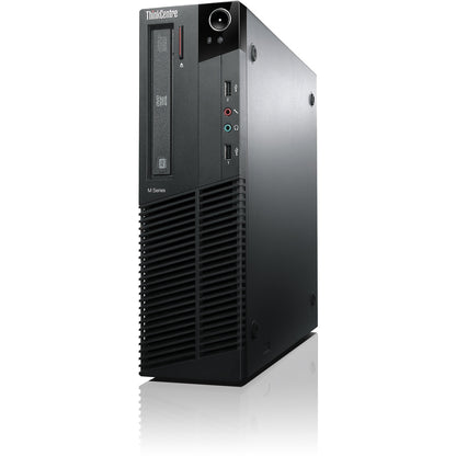 Ordinateur de bureau Lenovo ThinkCentre M78 10BU0004US - AMD A-Series A8-6500B Quad-core (4 Core) 3,50 GHz - 4 Go RAM DDR3 SDRAM - Disque dur 500 Go - Petit format - Noir professionnel 10BU0004US