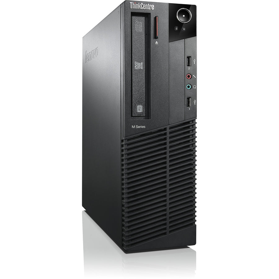 Ordinateur de bureau Lenovo ThinkCentre M78 10BU0004US - AMD A-Series A8-6500B Quad-core (4 Core) 3,50 GHz - 4 Go RAM DDR3 SDRAM - Disque dur 500 Go - Petit format - Noir professionnel 10BU0004US