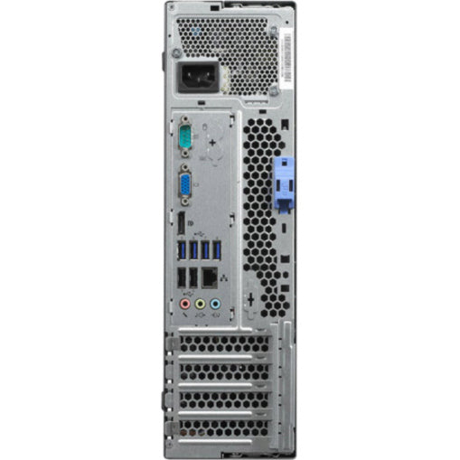 Ordinateur de bureau Lenovo ThinkCentre M78 10BU0004US - AMD A-Series A8-6500B Quad-core (4 Core) 3,50 GHz - 4 Go RAM DDR3 SDRAM - Disque dur 500 Go - Petit format - Noir professionnel 10BU0004US