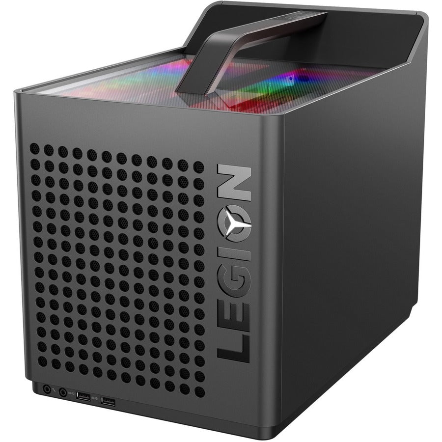 Ordinateur de bureau de jeu Lenovo Legion C730-19ICO 90JH005SUS - Intel Core i7 9e génération i7-9700K 3,60 GHz - 16 Go RAM DDR4 SDRAM - 1 To SSD - Raven Black 90JH005SUS