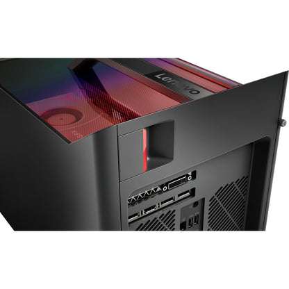 Ordinateur de bureau de jeu Lenovo Legion C730-19ICO 90JH005SUS - Intel Core i7 9e génération i7-9700K 3,60 GHz - 16 Go RAM DDR4 SDRAM - 1 To SSD - Raven Black 90JH005SUS