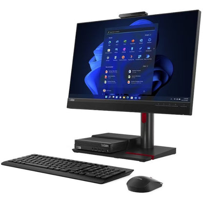 Moniteur LCD Full HD 23,8" avec webcam Lenovo ThinkCentre TIO Flex 24v - 16:9 - Noir 12BNMAR3US