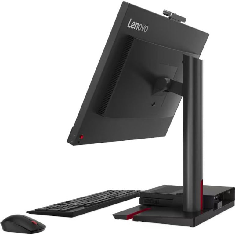 Moniteur LCD Full HD 23,8" avec webcam Lenovo ThinkCentre TIO Flex 24v - 16:9 - Noir 12BNMAR3US