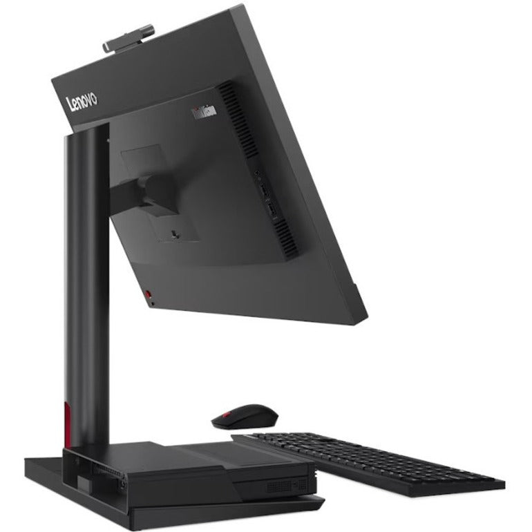 Moniteur LCD Full HD 23,8" avec webcam Lenovo ThinkCentre TIO Flex 24v - 16:9 - Noir 12BNMAR3US