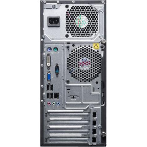 Ordinateur de bureau Lenovo ThinkCentre M72e 3597D4U - Intel Core i5 3e génération i5-3570 Quad-core (4 cœurs) 3,40 GHz - 4 Go de RAM DDR3 SDRAM - Disque dur 250 Go - Tour - Noir professionnel 3597D4U