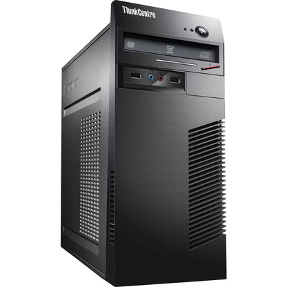 Ordinateur de bureau Lenovo ThinkCentre M72e 3597D4U - Intel Core i5 3e génération i5-3570 Quad-core (4 cœurs) 3,40 GHz - 4 Go de RAM DDR3 SDRAM - Disque dur 250 Go - Tour - Noir professionnel 3597D4U