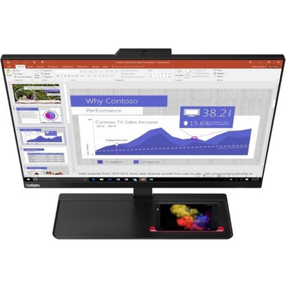 Ordinateur tout-en-un Lenovo ThinkCentre M90a 11CD009CUS - Intel Core i7 10e génération i7-10700 Octa-core (8 cœurs) 2,90 GHz - 16 Go RAM DDR4 SDRAM - 512 Go SSD M.2 PCI Express NVMe 3.0 x4 - 23,8" Full HD 1920 x 1080 - Bureau - Noir 11CD009CUS