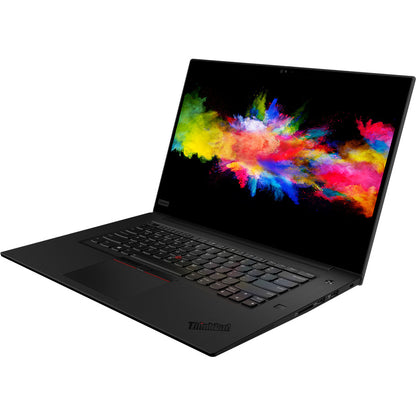 Station de travail mobile Lenovo ThinkPad P1 Gen 2 20QT0016US 15,6" - 3840 x 2160 - Intel Core i7 9e génération i7-9850H Hexa-core (6 cœurs) 2,60 GHz - 16 Go de RAM totale - SSD 512 Go - Noir minuit 20QT0016US