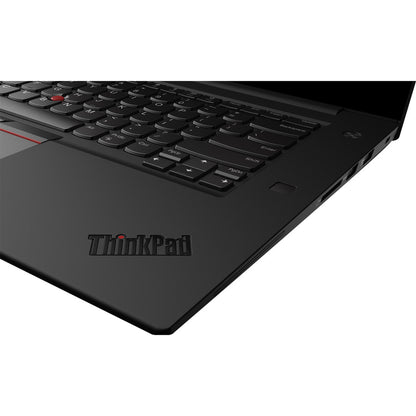 Station de travail mobile Lenovo ThinkPad P1 Gen 2 20QT0016US 15,6" - 3840 x 2160 - Intel Core i7 9e génération i7-9850H Hexa-core (6 cœurs) 2,60 GHz - 16 Go de RAM totale - SSD 512 Go - Noir minuit 20QT0016US