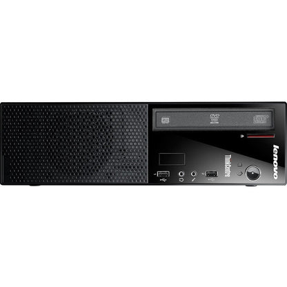 Ordinateur de bureau Lenovo ThinkCentre E73 10AU00MGCA - Intel Core i3 4e génération i3-4150 3,50 GHz - 4 Go de RAM DDR3 SDRAM - Disque dur 500 Go - Petit format - Noir professionnel 10AU00MGCA