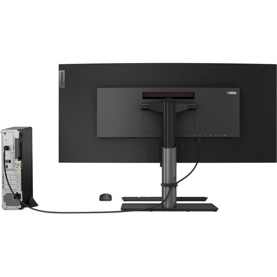 Ordinateur de bureau Lenovo ThinkCentre M90s Gen 3 11TT003GUS - Intel Core i7 12e génération i7-12700 Dodeca-core (12 cœurs) 2,10 GHz - 16 Go RAM DDR5 SDRAM - 512 Go SSD M.2 PCI Express NVMe 4.0 x4 - Petit facteur de forme - Noir 11TT003GUS