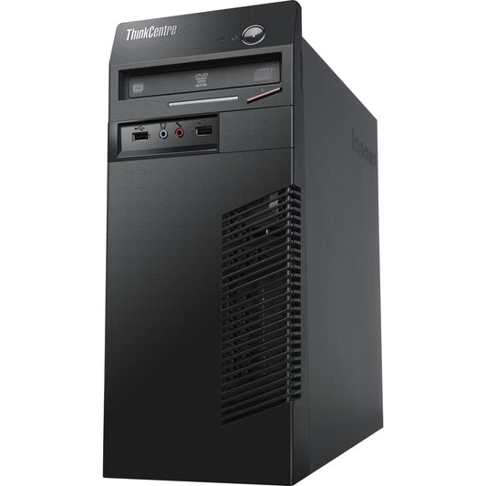 Ordinateur de bureau Lenovo ThinkCentre M72e 3597G1U - Intel Core i3 3e génération i3-3220 Dual-core (2 cœurs) 3,30 GHz - 4 Go de RAM DDR3 SDRAM - Disque dur 500 Go - Tour - Noir professionnel 3597G1U