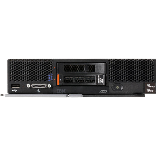 Serveur Lenovo Flex System x220 7906L2U - 1 x Intel Xeon E5-2470 2,30 GHz - 4 Go RAM - Contrôleur Serial ATA/600 7906L2U