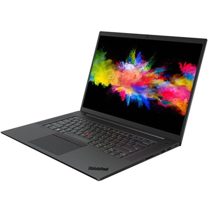 Station de travail mobile Lenovo ThinkPad P1 Gen 4 20Y4S2NA00 16" - WQXGA - 2560 x 1600 - Intel Core i7 11e génération i7-11800H Octa-core (8 cœurs) 2,30 GHz - 32 Go de RAM totale - 1 To SSD - Noir 20Y4S2NA00