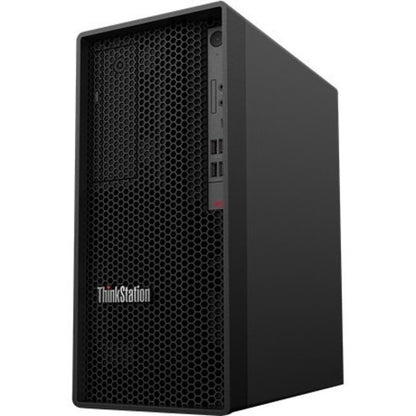 Lenovo ThinkStation P350 30E3003AUS Workstation - 1 x Intel Xeon Hexa-core (6 Core) W-1350P 4 GHz - 16 GB DDR4 SDRAM RAM - 512 GB SSD - Tower - Raven Black 30E3003AUS