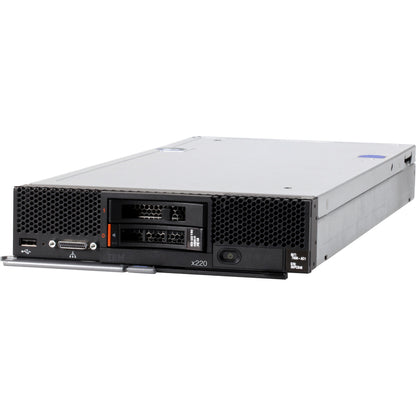 Serveur Lenovo Flex System x220 7906F2U - 1 x Intel Xeon E5-2418L 2 GHz - 4 Go RAM - Contrôleur Serial ATA/600 7906F2U