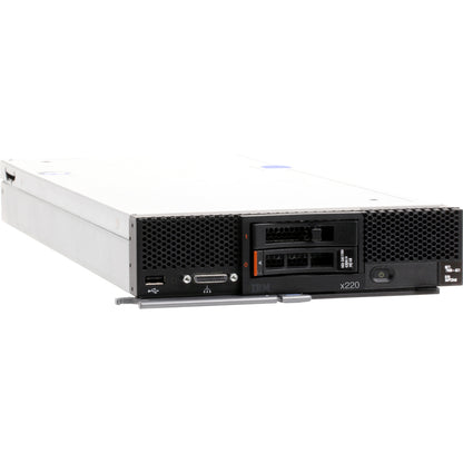 Serveur Lenovo Flex System x220 7906F2U - 1 x Intel Xeon E5-2418L 2 GHz - 4 Go RAM - Contrôleur Serial ATA/600 7906F2U