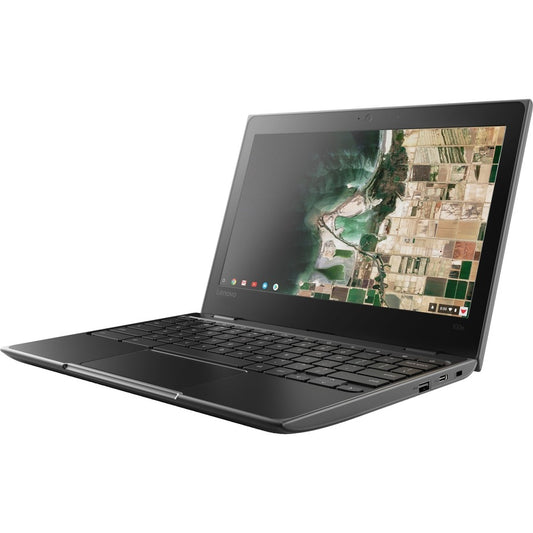 Lenovo Chromebook 100e (2e génération) 81QB000MUS Chromebook 11,6" - HD - 1366 x 768 - ARM Cortex A72 Quad-core (4 cœurs) 2,10 GHz + Cortex A53 Dual-core (2 cœurs) 1,70 GHz - 4 Go de RAM totale - 32 Go de mémoire flash - Noir 81QB000MUS