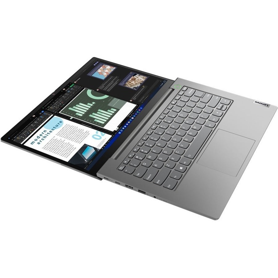 Lenovo ThinkBook 14 G4 IAP 21DH0010US 14" Touchscreen Notebook - Full HD - 1920 x 1080 - Intel Core i5 12th Gen i5-1235U Deca-core (10 Core) 1.30 GHz - 16 GB Total RAM - 8 GB On-board Memory - 256 GB SSD - Mineral Gray 21DH0010US