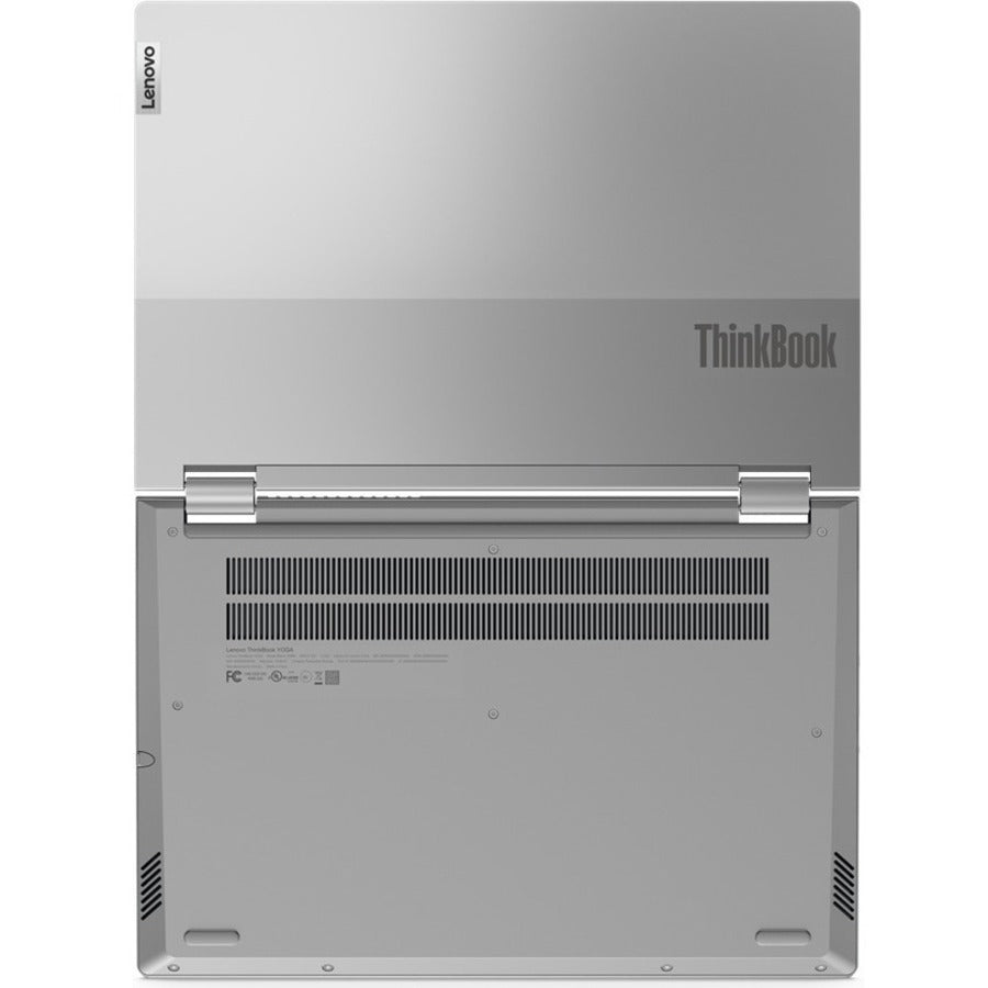 Lenovo ThinkBook 14s Yoga ITL 20WE0078US Ordinateur portable convertible 2 en 1 à écran tactile 14" - Full HD - 1920 x 1080 - Intel Core i5 11e génération i5-1135G7 Quad-core (4 cœurs) 2,40 GHz - 8 Go de RAM totale - SSD 256 Go - Gris minéral 20WE0078US