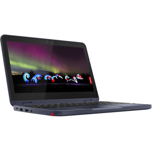 Ordinateur portable convertible 2 en 1 Lenovo 300w Gen 3 82J1000GUS 11,6" à écran tactile - HD - 1366 x 768 - AMD 3015e Dual-core (2 cœurs) 1,20 GHz - 4 Go de RAM totale - 64 Go de mémoire flash - Bleu abysse 82J1000GUS