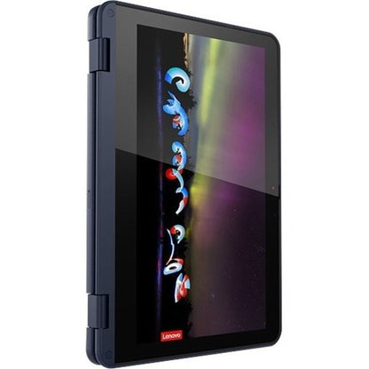 Ordinateur portable convertible 2 en 1 Lenovo 300w Gen 3 82J1000GUS 11,6" à écran tactile - HD - 1366 x 768 - AMD 3015e Dual-core (2 cœurs) 1,20 GHz - 4 Go de RAM totale - 64 Go de mémoire flash - Bleu abysse 82J1000GUS