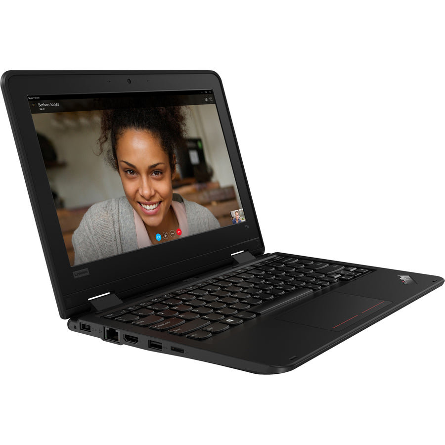 Netbook Lenovo ThinkPad 11e 5e génération 20LQS04200 11,6" - HD - 1366 x 768 - Intel Celeron N4120 Quad-core (4 cœurs) 1,10 GHz - 4 Go de RAM totale - SSD 128 Go - Noir 20LQS04200