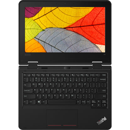 Netbook Lenovo ThinkPad 11e 5e génération 20LQS04200 11,6" - HD - 1366 x 768 - Intel Celeron N4120 Quad-core (4 cœurs) 1,10 GHz - 4 Go de RAM totale - SSD 128 Go - Noir 20LQS04200