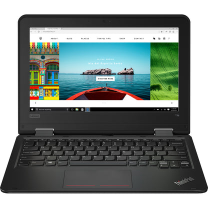 Netbook Lenovo ThinkPad 11e 5e génération 20LQS04200 11,6" - HD - 1366 x 768 - Intel Celeron N4120 Quad-core (4 cœurs) 1,10 GHz - 4 Go de RAM totale - SSD 128 Go - Noir 20LQS04200