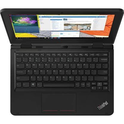 Netbook Lenovo ThinkPad 11e 5e génération 20LQS04200 11,6" - HD - 1366 x 768 - Intel Celeron N4120 Quad-core (4 cœurs) 1,10 GHz - 4 Go de RAM totale - SSD 128 Go - Noir 20LQS04200