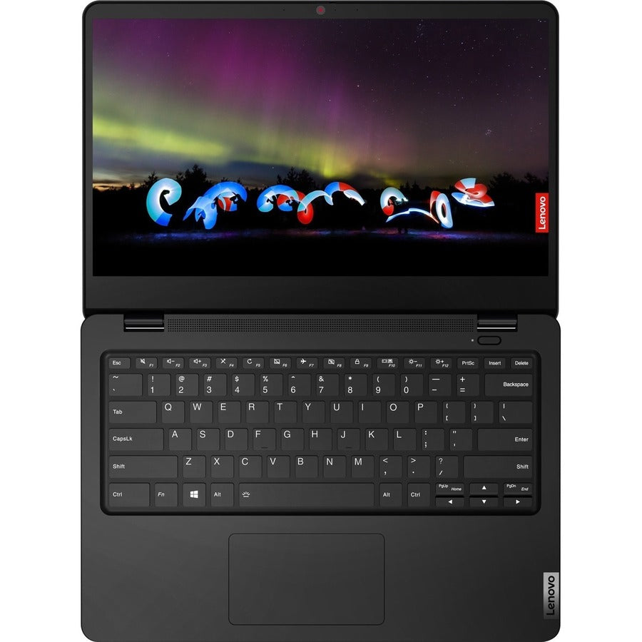 Ordinateur portable Lenovo 14w Gen 2 82N80024CF 14" - Full HD - 1920 x 1080 - AMD 3015e Dual-core (2 Core) 1,20 GHz - 4 Go de RAM totale - 4 Go de mémoire embarquée - 128 Go SSD - Noir 82N80024CF