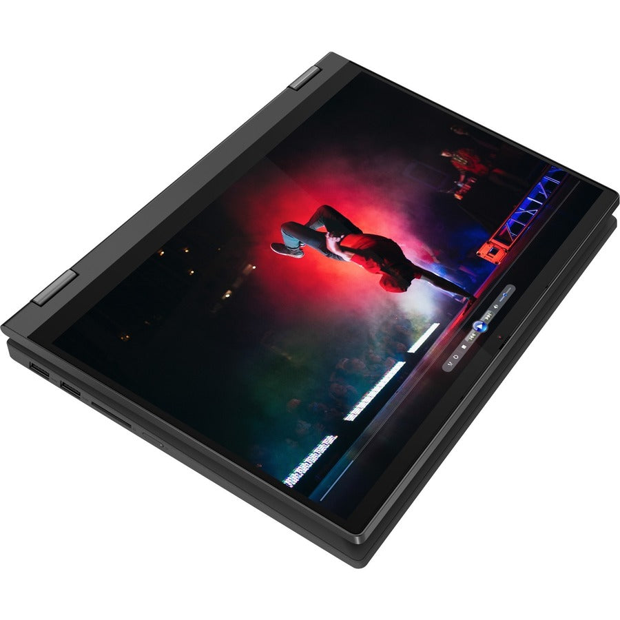 Lenovo IdeaPad Flex 5 14ITL05 82HS00QFCF Ordinateur portable convertible 2 en 1 à écran tactile 14" - Full HD - 1920 x 1080 - Intel Core i7 11e génération i7-1165G7 Quad-core (4 cœurs) 2,80 GHz - 16 Go de RAM totale - SSD 512 Go - Gris graphite 82HS00QFCF