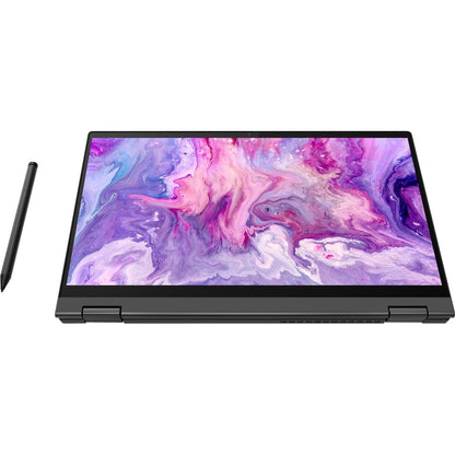 Lenovo IdeaPad Flex 5 14ITL05 82HS00QFCF Ordinateur portable convertible 2 en 1 à écran tactile 14" - Full HD - 1920 x 1080 - Intel Core i7 11e génération i7-1165G7 Quad-core (4 cœurs) 2,80 GHz - 16 Go de RAM totale - SSD 512 Go - Gris graphite 82HS00QFCF