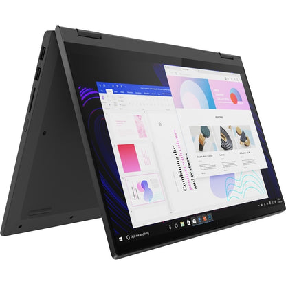 Lenovo IdeaPad Flex 5 14ITL05 82HS00QFCF Ordinateur portable convertible 2 en 1 à écran tactile 14" - Full HD - 1920 x 1080 - Intel Core i7 11e génération i7-1165G7 Quad-core (4 cœurs) 2,80 GHz - 16 Go de RAM totale - SSD 512 Go - Gris graphite 82HS00QFCF